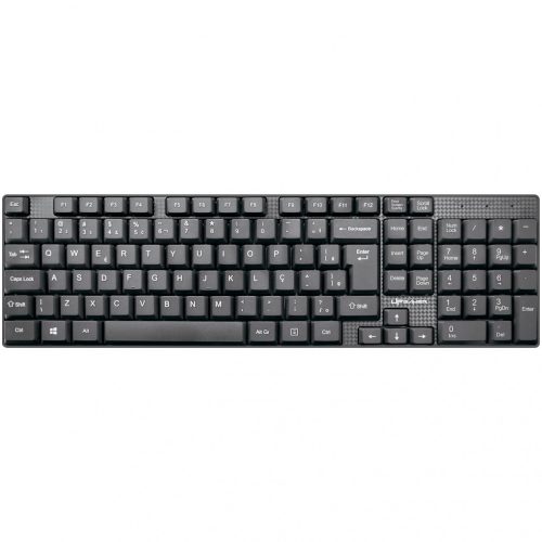 Teclado UP Gamer Essential MG400, USB, PT