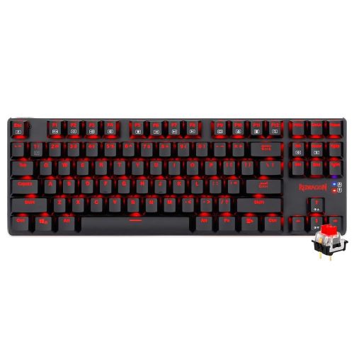 TECLADO REDRAGON MAHORAGA K590-RE WIRELESS RED