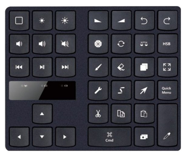 Teclado Para Diseñador Grafico AK-188