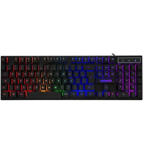 TECLADO SATE AK-891 MULTIMEDIA USB RGB