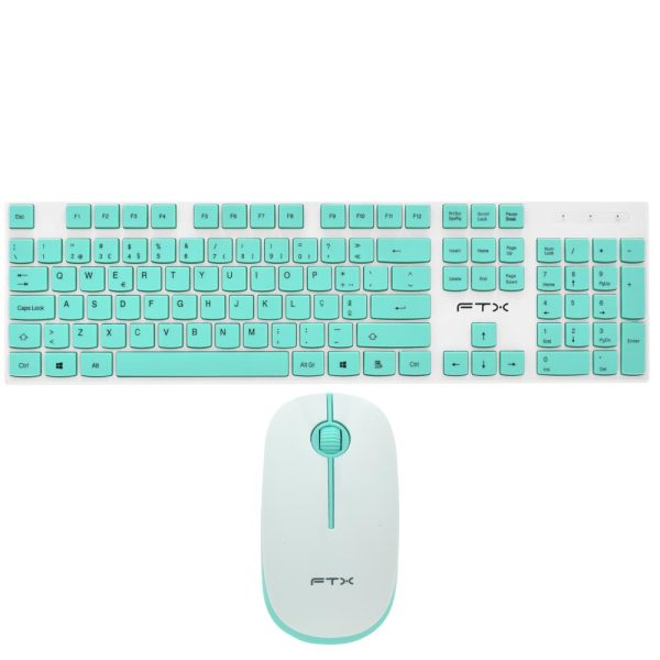 Teclado + Mouse FTX GK600, Wireless 2.4G