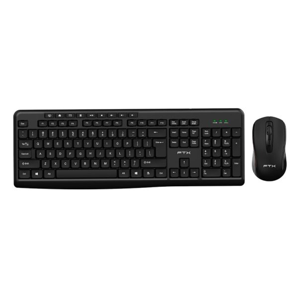 Teclado + Mouse FTX GK300, Wireless, USB, Español