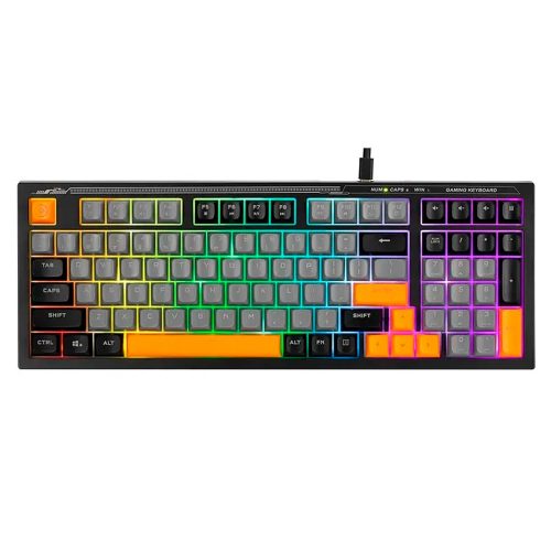 TECLADO MARVO K638B SOLDAT S50B WIRED MIXED COLOR