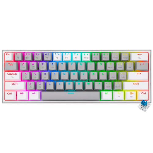 TECLADO REDRAGON K617-R FIZZ USA RAINBOW
