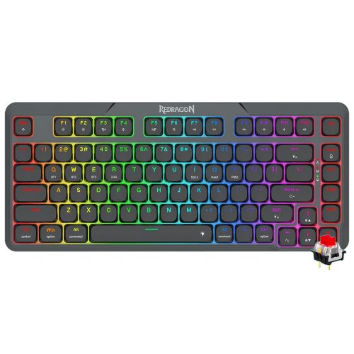 TECLADO REDRAGON K706RGB-PRO AETHER PRO 75% LOW PR