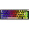 TECLADO ROYAL MECANICO R65 RGB S/F GREEN SAND SWITCH BROWN