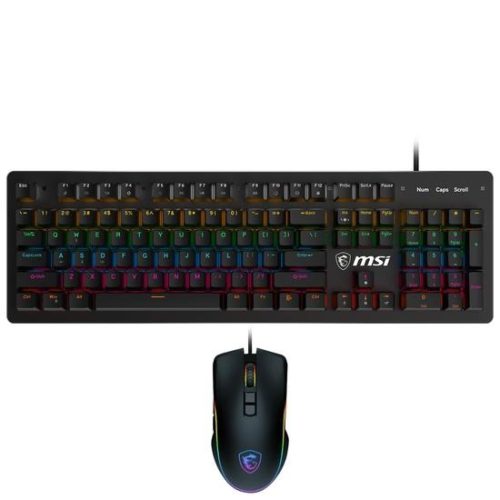 TECLADO + MOUSE MSI FORGE GK300 RGB USB