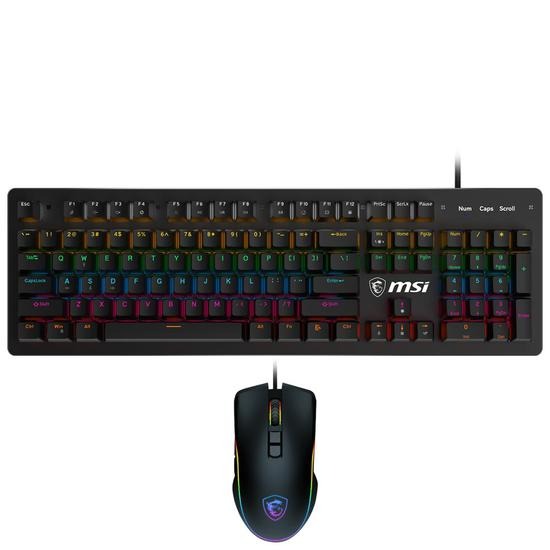 TECLADO + MOUSE MSI FORGE GK300 RGB USB