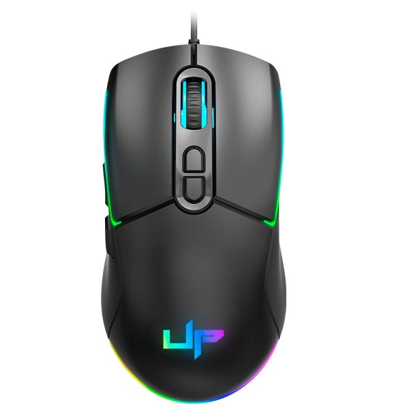 Mouse UP Gamer Optmus, RGB, 7200DPI, USB, Nylon