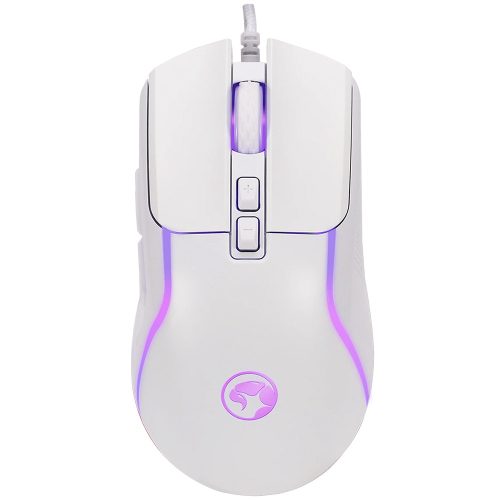 MOUSE MARVO CAPO 20 M292-WH USB 8000DPI RGB