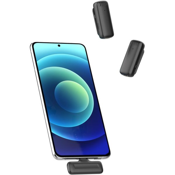 Kit de micrófono inalámbrico USB-C Ulanzi J-12 - Negro