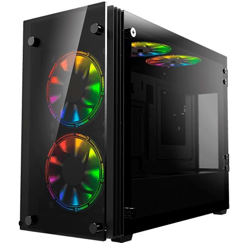 GABINETE GAMEMAX STRATOS MINI ITX ARGB