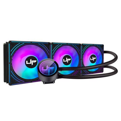 WATER COOLER CPU UP GAMER RAINBOW LIQUID ARGB 360MM