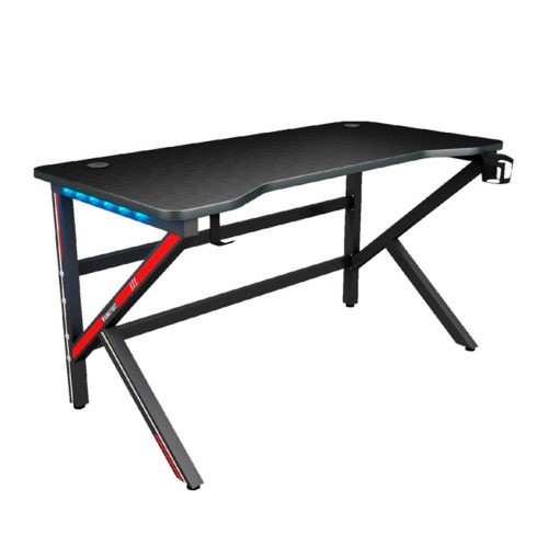 MESA GAMER SATELLITE GT-200 RGB 1.40X60CM BLACK