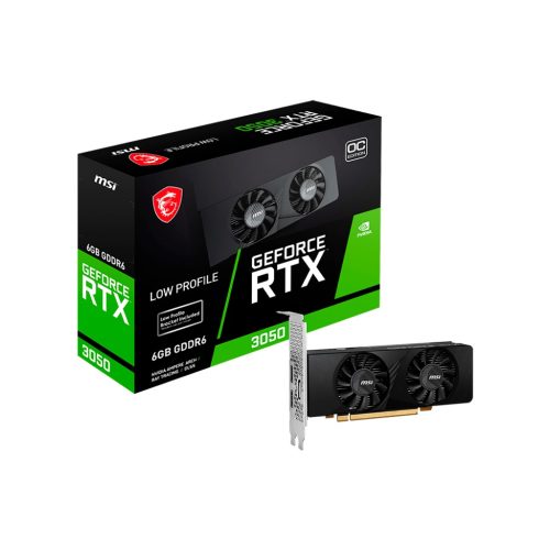 Placa de Video MSI Nvidia GeForce RTX 3050 LP 6 GB OC Edition GDDR6