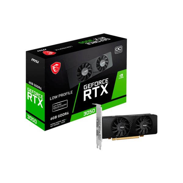Placa de Video MSI Nvidia GeForce RTX 3050 LP 6 GB OC Edition GDDR6