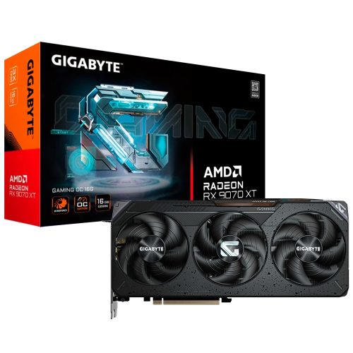 Placa de Video Gigabyte Radeon RX9070 XT Gaming OC 16 GB GDDR6