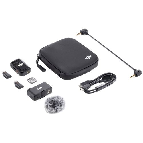 Micrófono Digital Wireless Dji Mic 2 (1 TX + 1 RX) (FCC) - Black