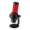 Micrófono HyperX QuadCast para PC, PS4, Mac, USB, condensador, LED rojo, 4P5P6AA