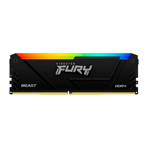 MEMORIA RAM DDR4 32GB 3200 KINGSTON FURY BEAST BK KF432C16BB2A/32 RGB XMP