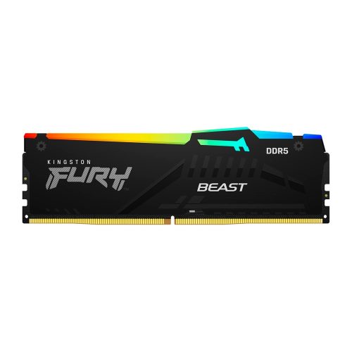 MEMORIA RAM DDR5 32GB 5600 KINGSTON FURY BEAST BK KF556C40BBA-32 RGB XMP