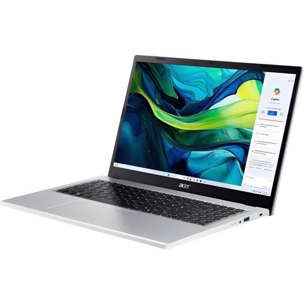 Notebook Acer Aspire Go 15 AG15-71PT-72GA 15.6" Intel Core i7-13620H 16 GB DDR5 512 GB SSD Touch - Pure Silver